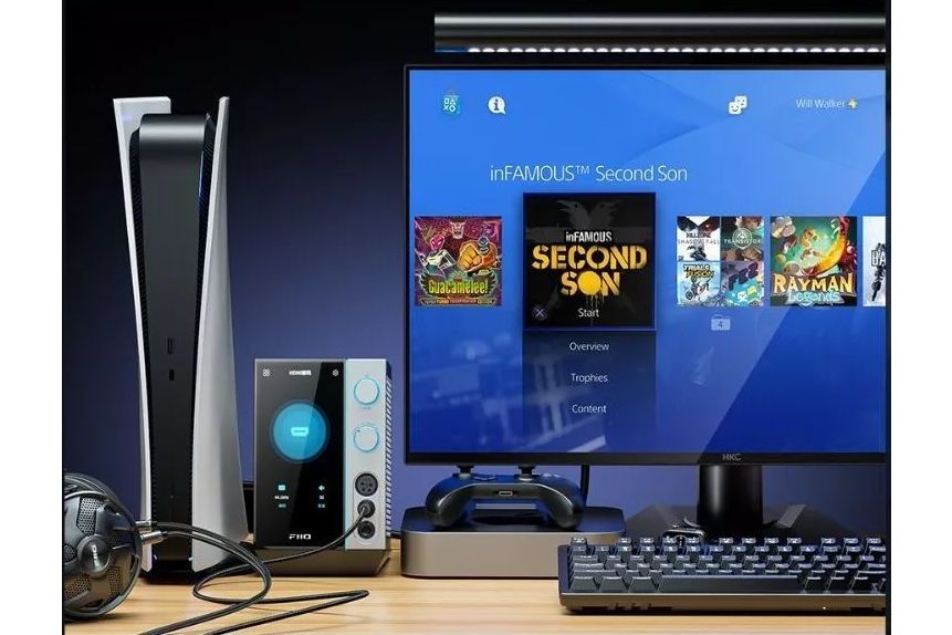 Hörlurar FiiO R9 DAC, streamer och hörlursförstärkare