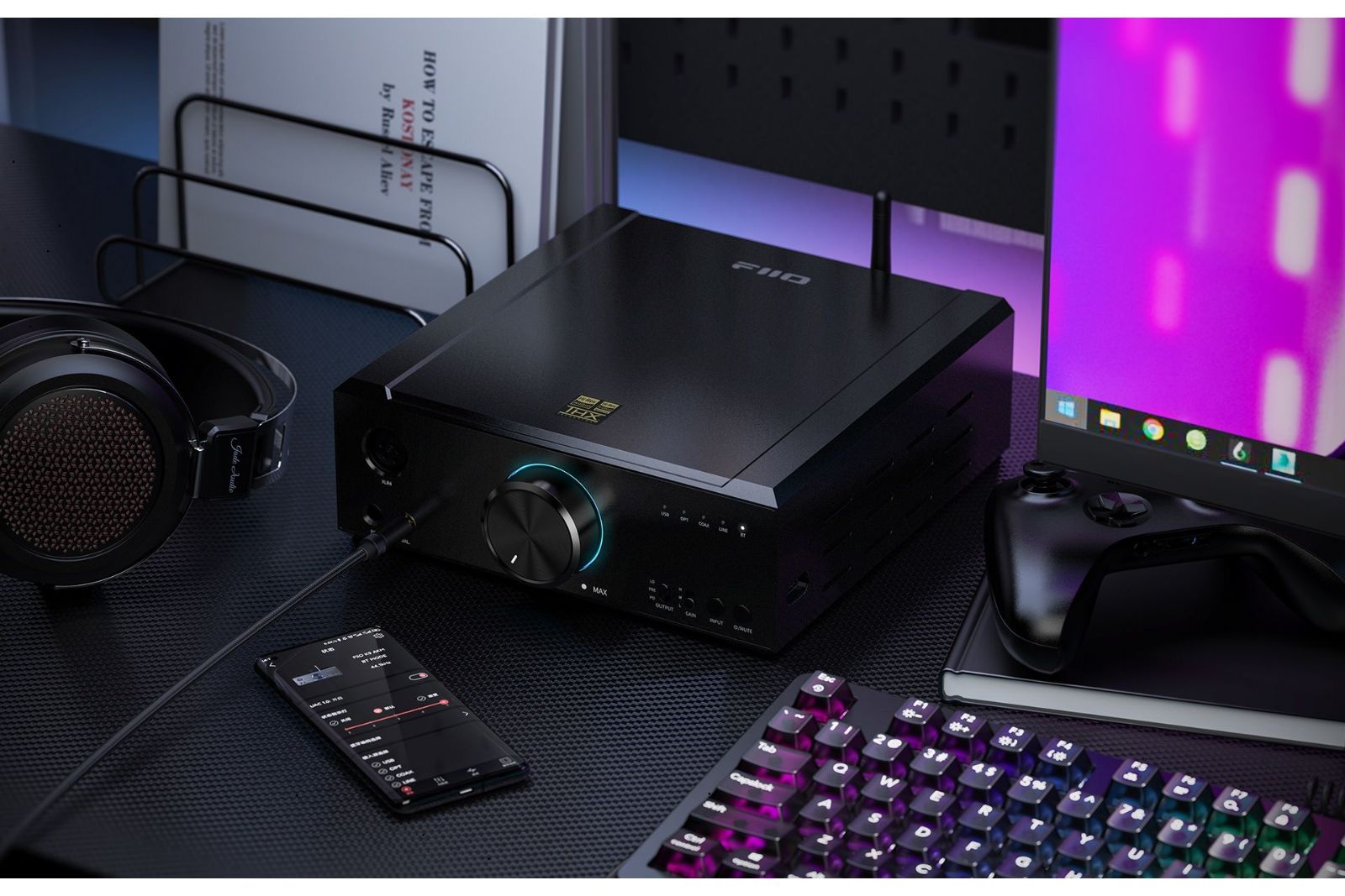 Hörlurar FiiO K9 AKM DAC och hörlursförstärkare