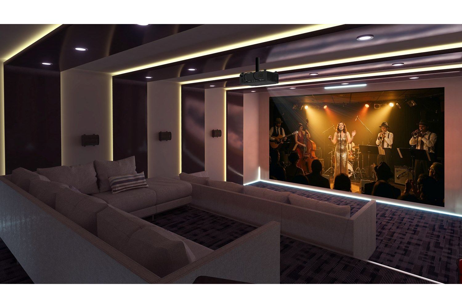 Projektorer Optoma UHZ78LV 4K HDR Laserprojektor