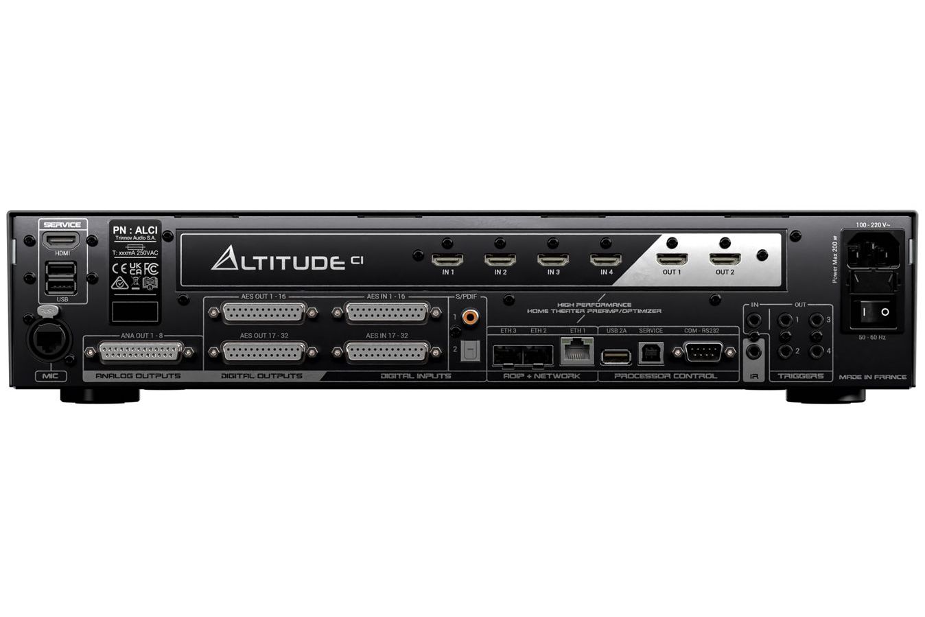 Förstärkare Trinnov Audio Altitude CI