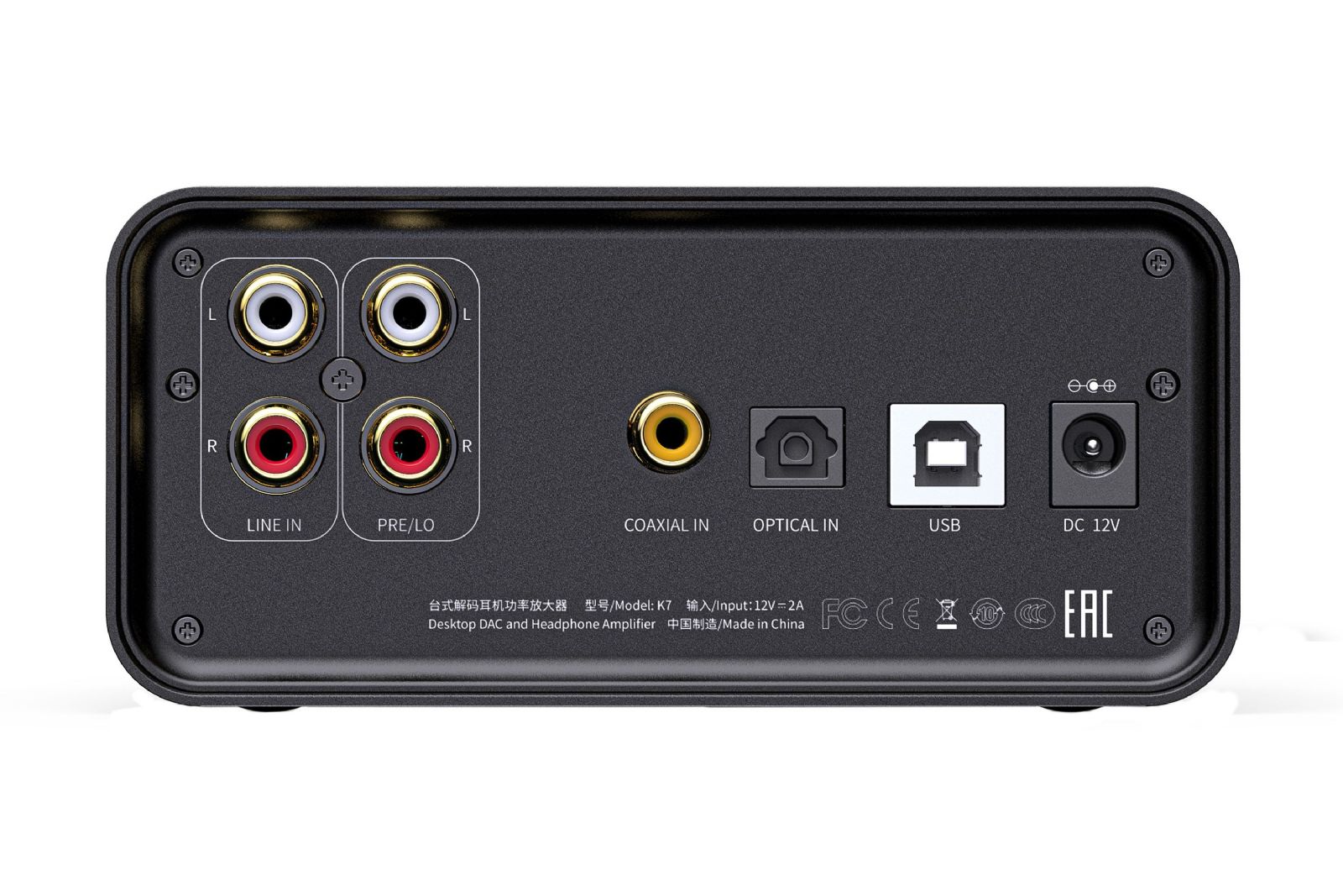 Hörlurar FiiO K7 DAC och hörlursförstärkare