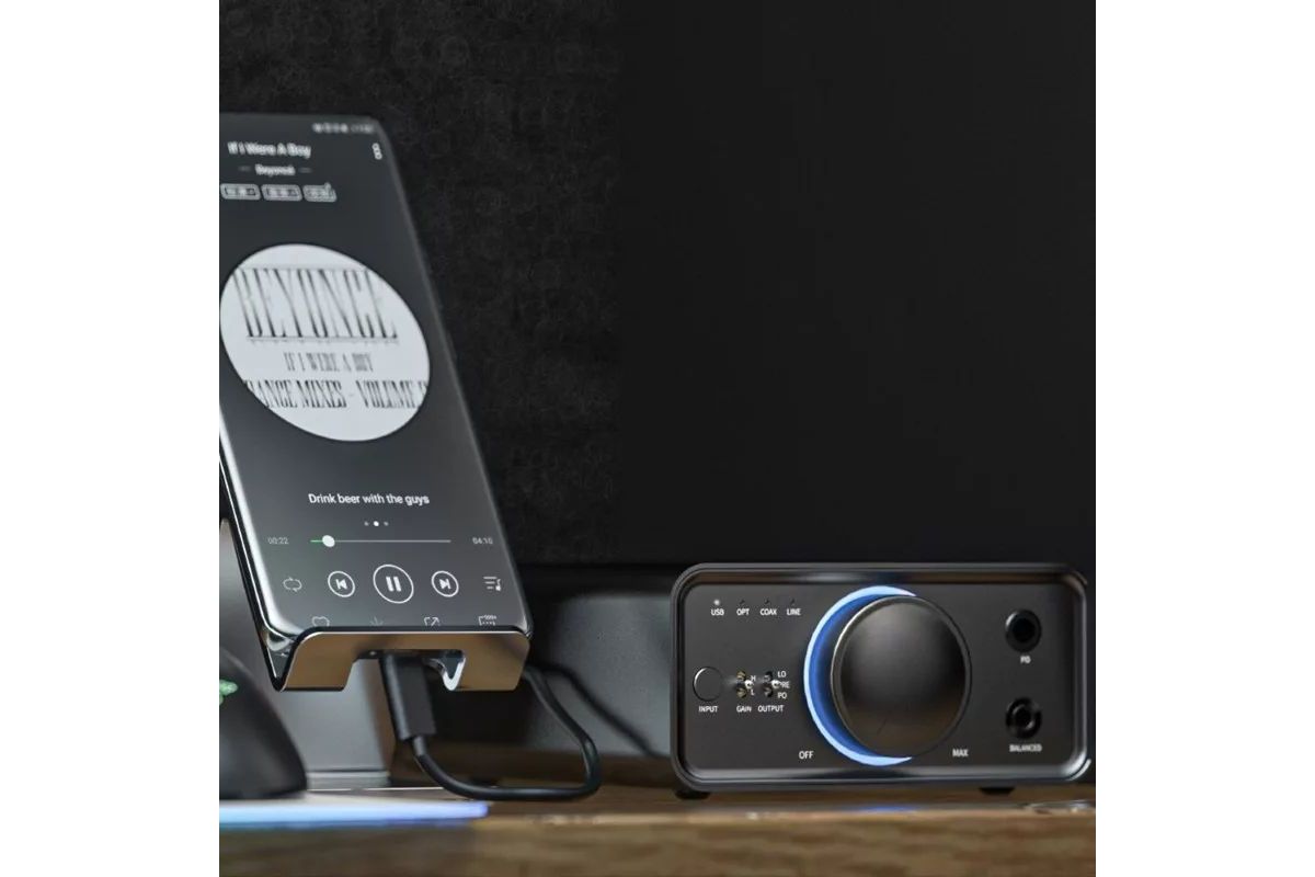 Hörlurar FiiO K7 DAC och hörlursförstärkare