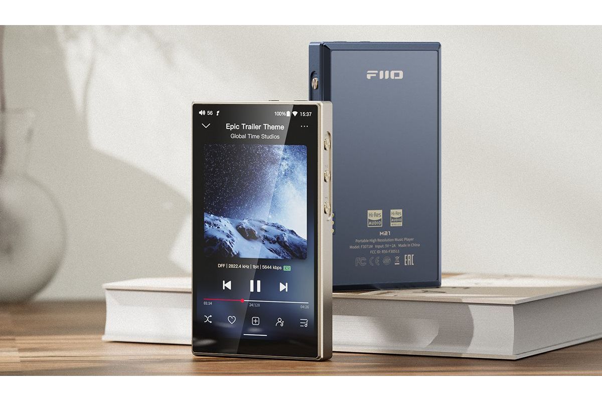 Blu-Ray/Mediaspelare FiiO M21 High-Res Lossless musikspelare