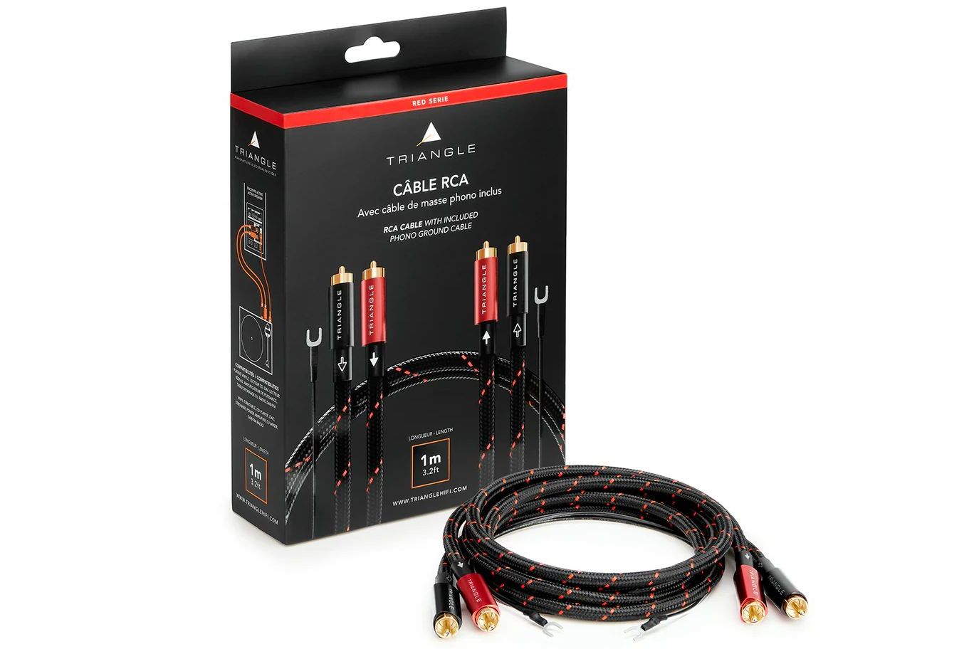 Triangle RED Series RCA-kabel