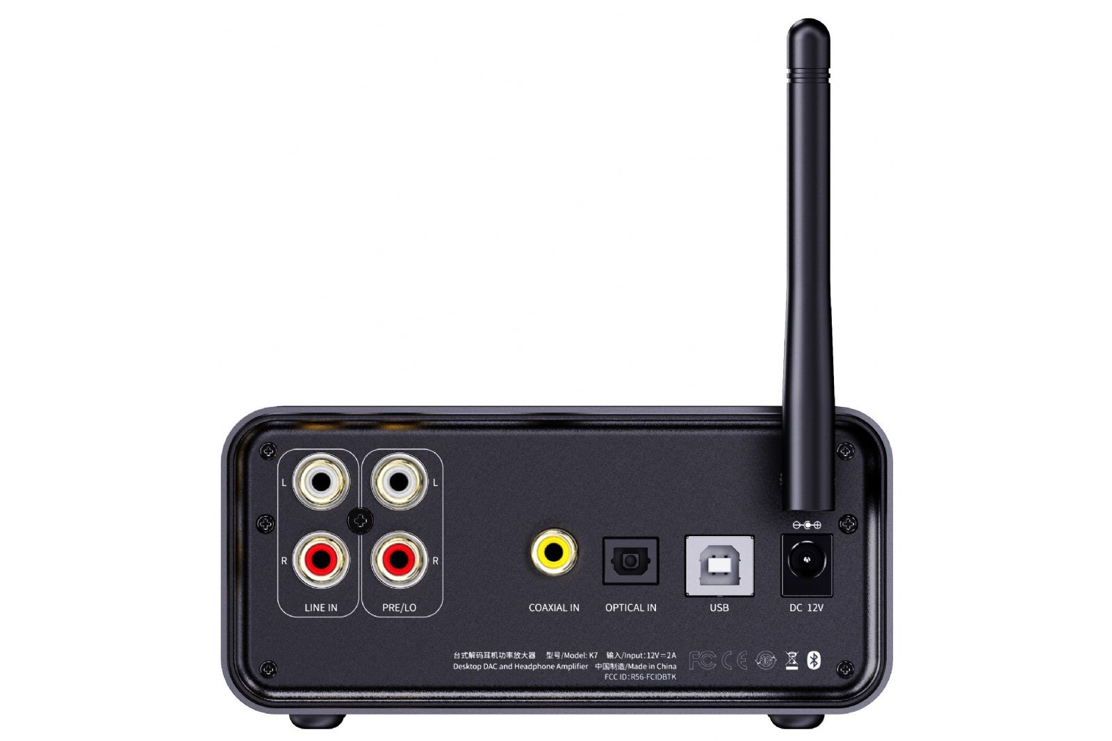 Hörlurar FiiO K7 Bluetooth DAC och hörlurförstärkare