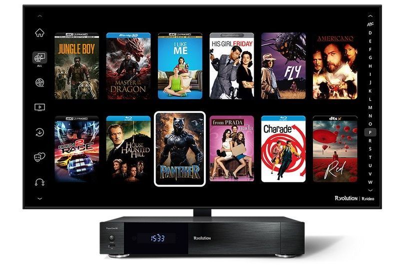 Blu-Ray/Mediaspelare Rvolution PlayerPro 8K TV