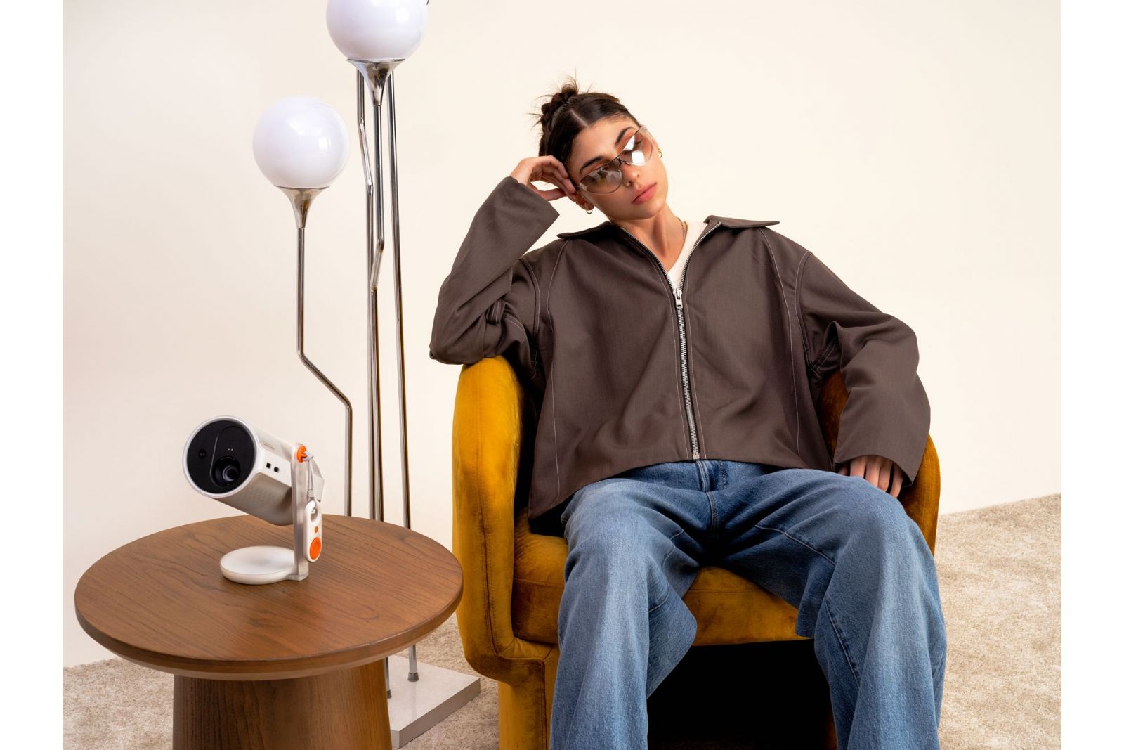 Projektorer XGIMI MoGo 4 Laser Full-HD Google TV projektor