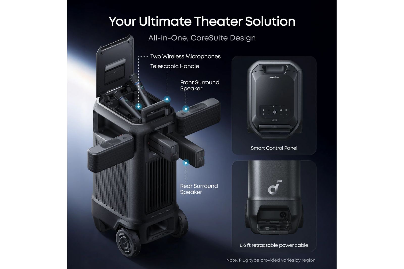 Projektorer Anker soundcore Nebula X1 Pro 4K
