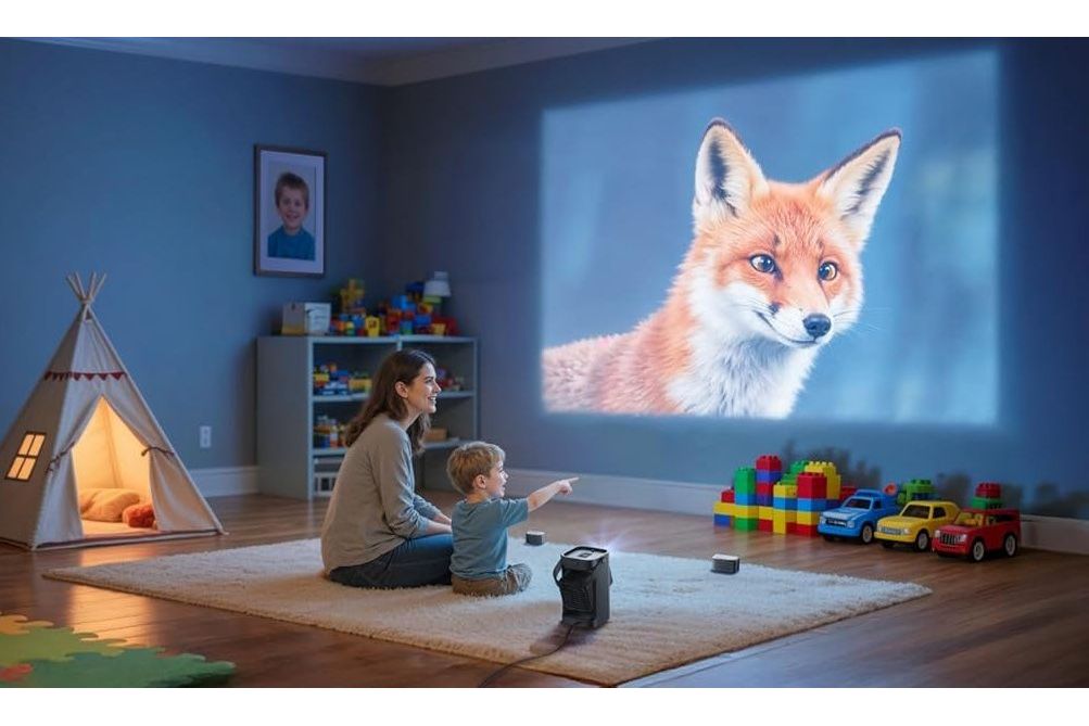 Projektorer Anker soundcore Nebula P1 Full-HD LED