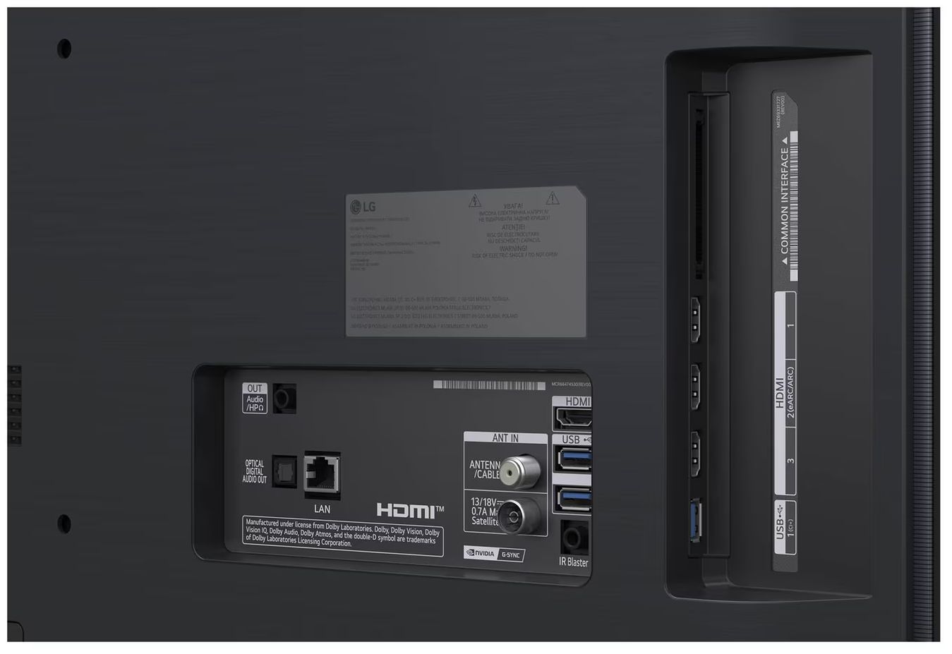 TV-apparater LG OLED48G66LS evo AI G6 med bordsstativ