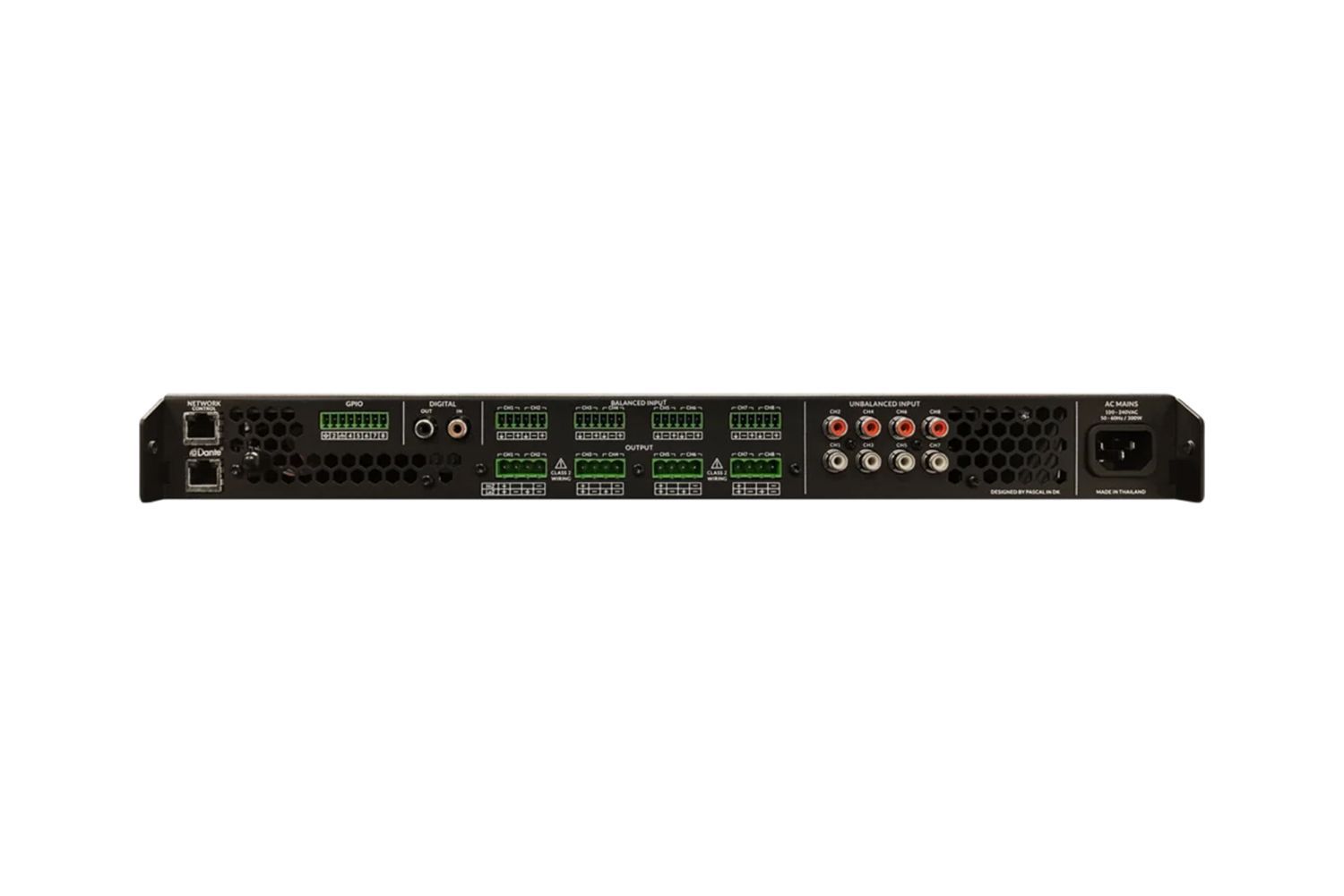 Förstärkare Blaze Audio PowerZone Connect 1008D Dante