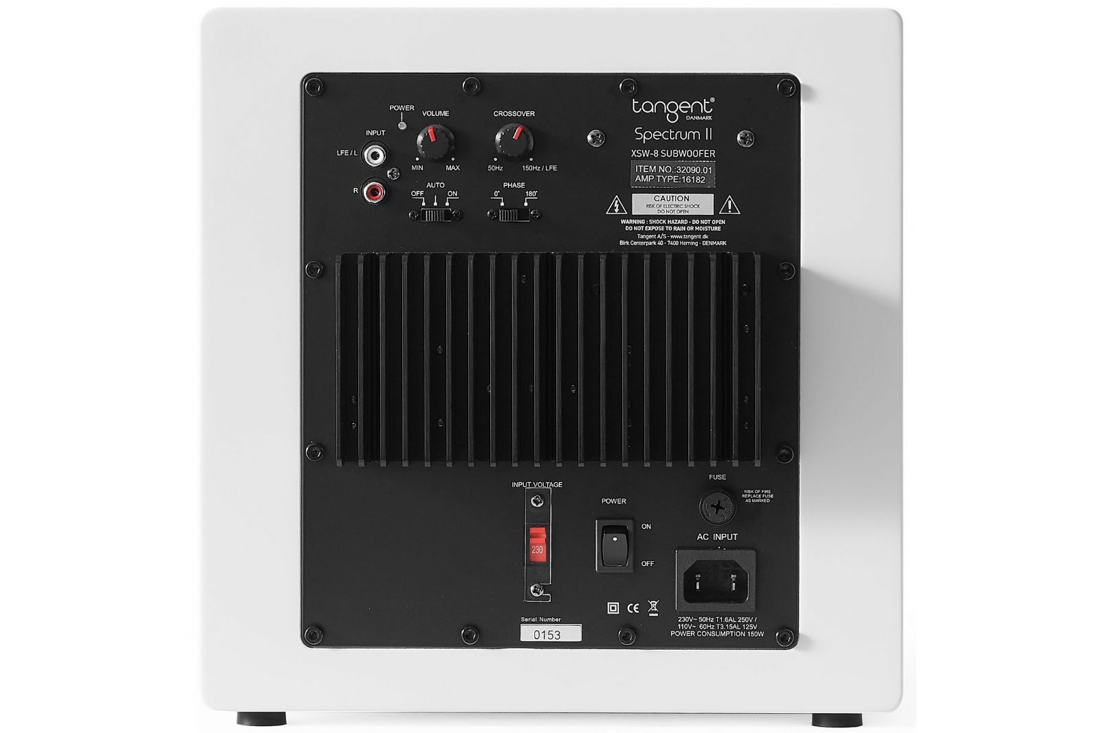Subwoofers Tangent Spectrum II XSW8 Subwoofer