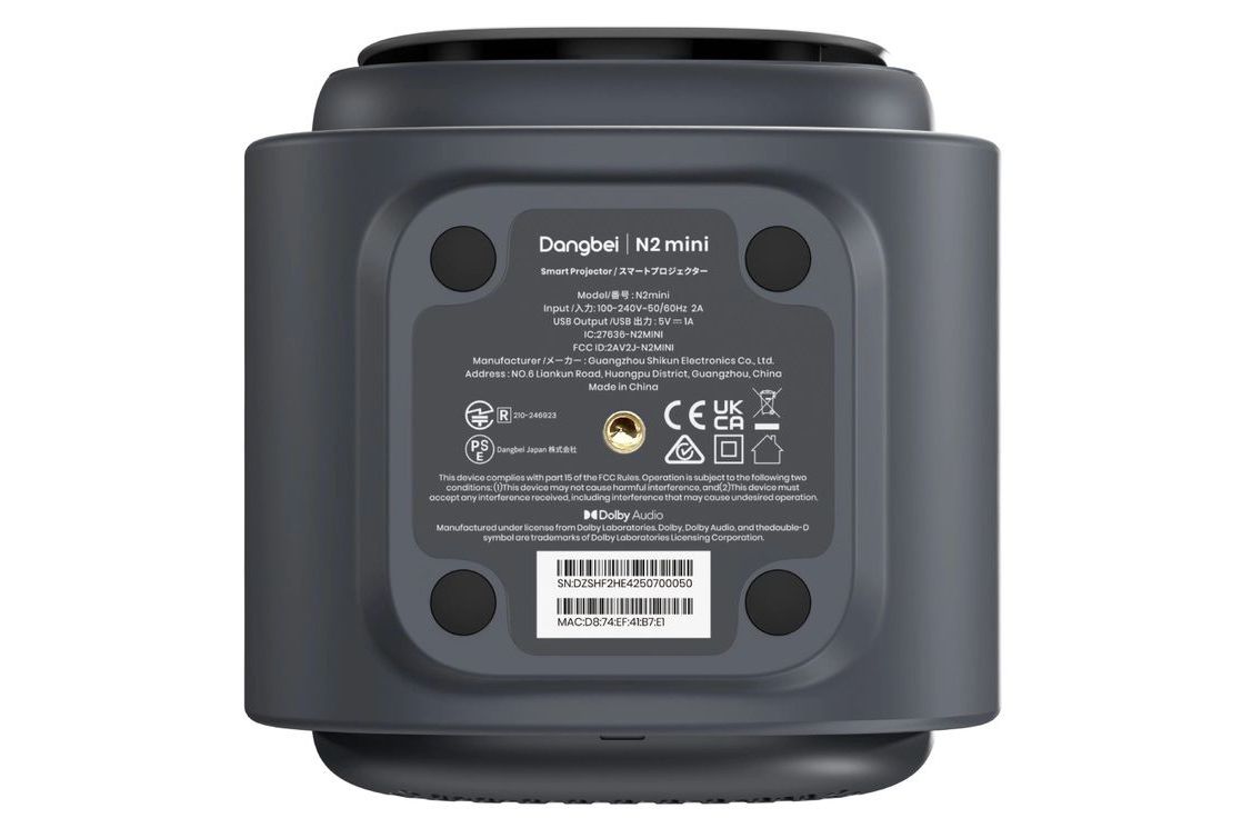 Projektorer Dangbei N2 mini portabel 1080p LED-projektor