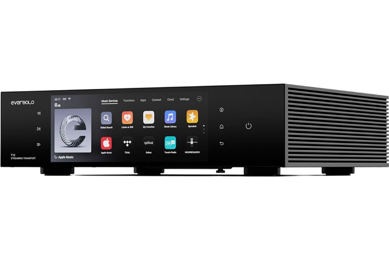 Blu-Ray/Mediaspelare EverSolo T10 Streamingtransport