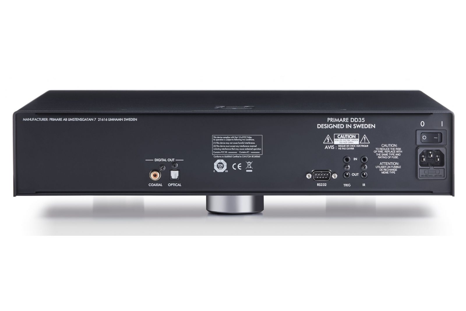 Blu-Ray/Mediaspelare Primare DD35 CD Transport