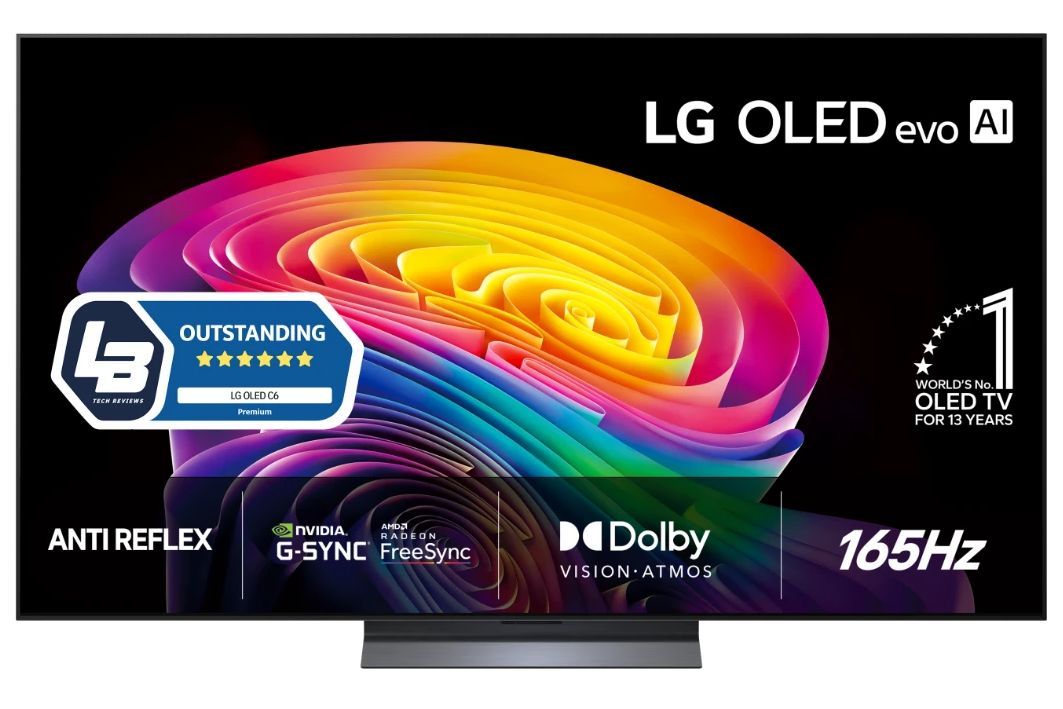 TV-apparater LG OLED48C65LA evo AI 4K Smart TV 2026