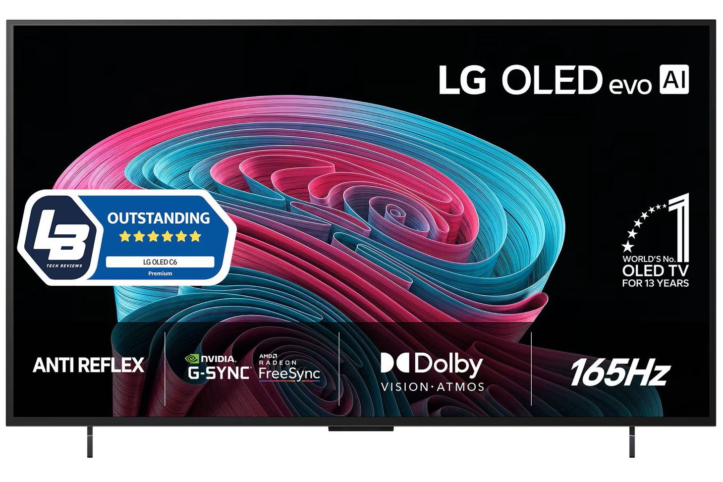 TV-apparater LG OLED42C64LA evo AI 4K Smart TV 2026