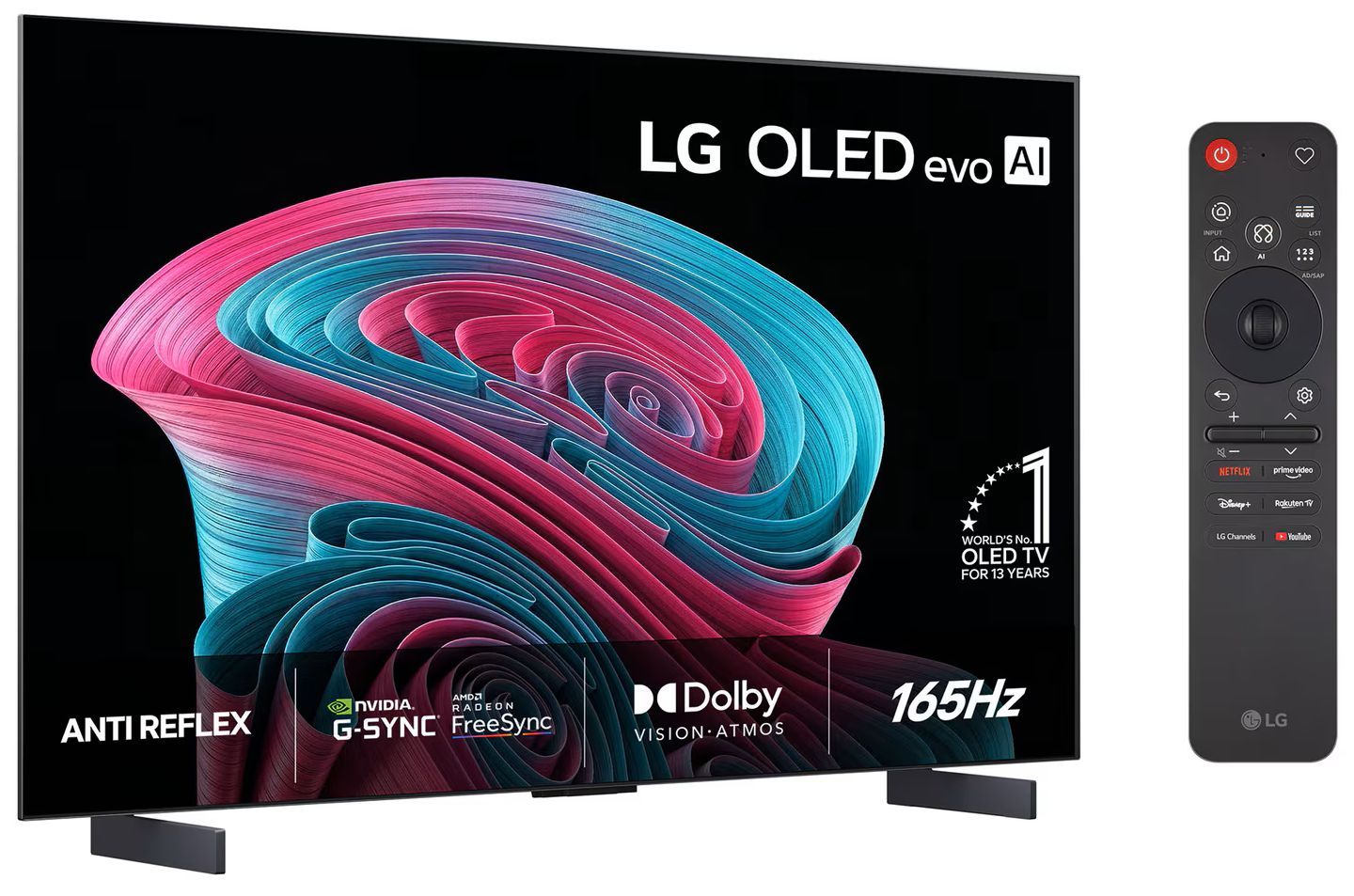 TV-apparater LG OLED42C64LA evo AI 4K Smart TV 2026