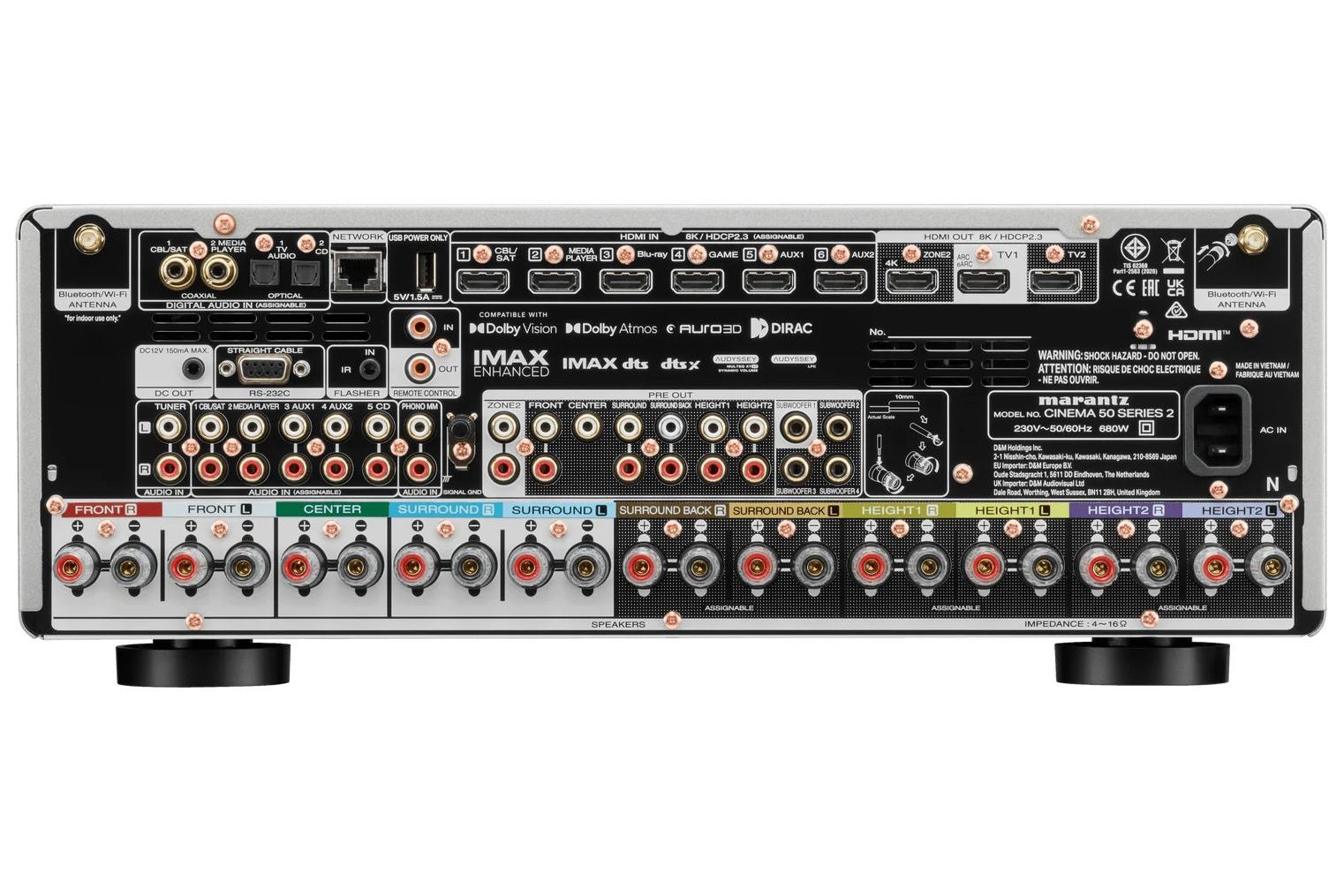 Förstärkare Marantz Cinema 50 Series 2 A/V-receiver