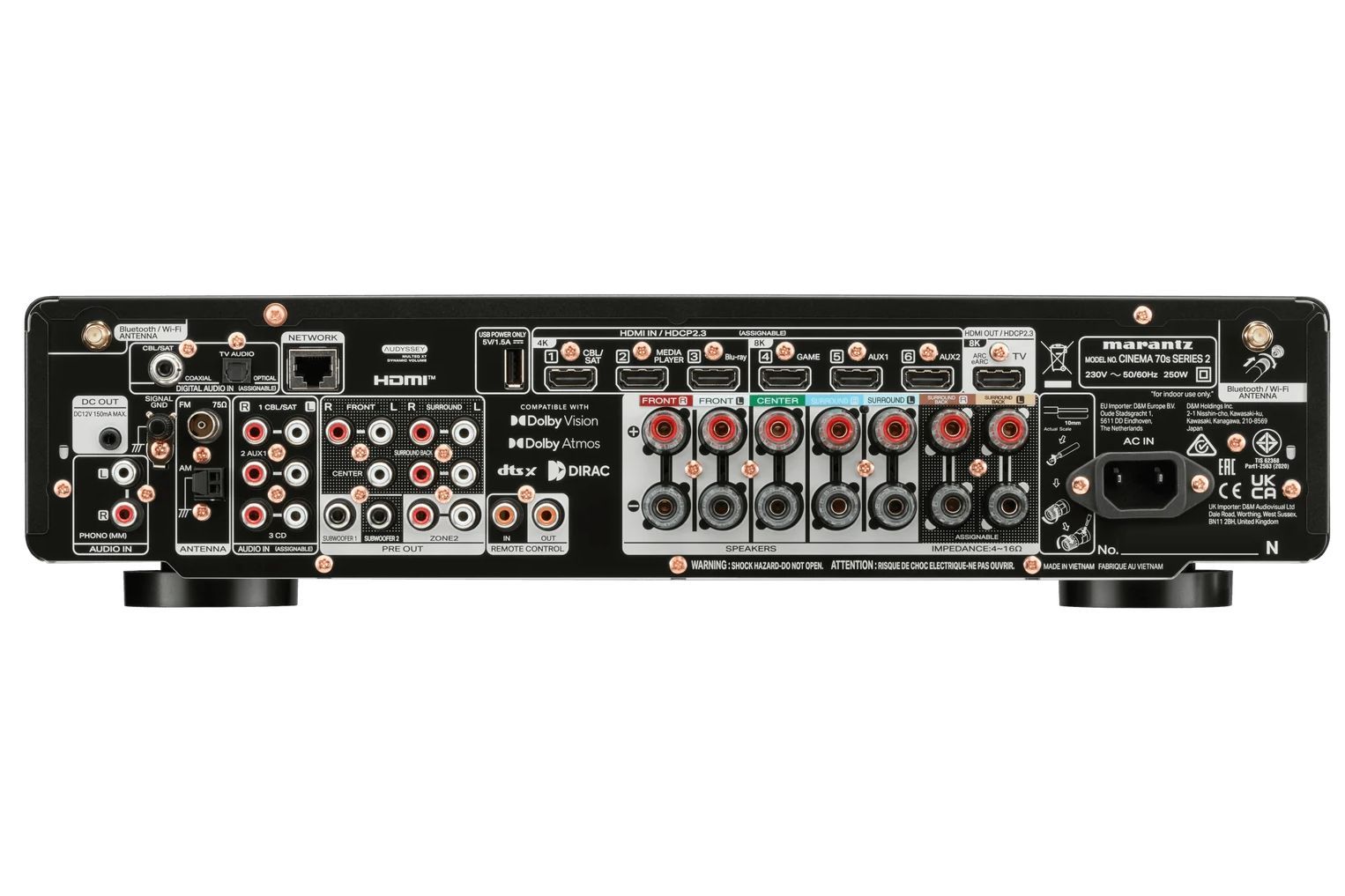 Förstärkare Marantz Cinema 70s Series 2 A/V-receiver