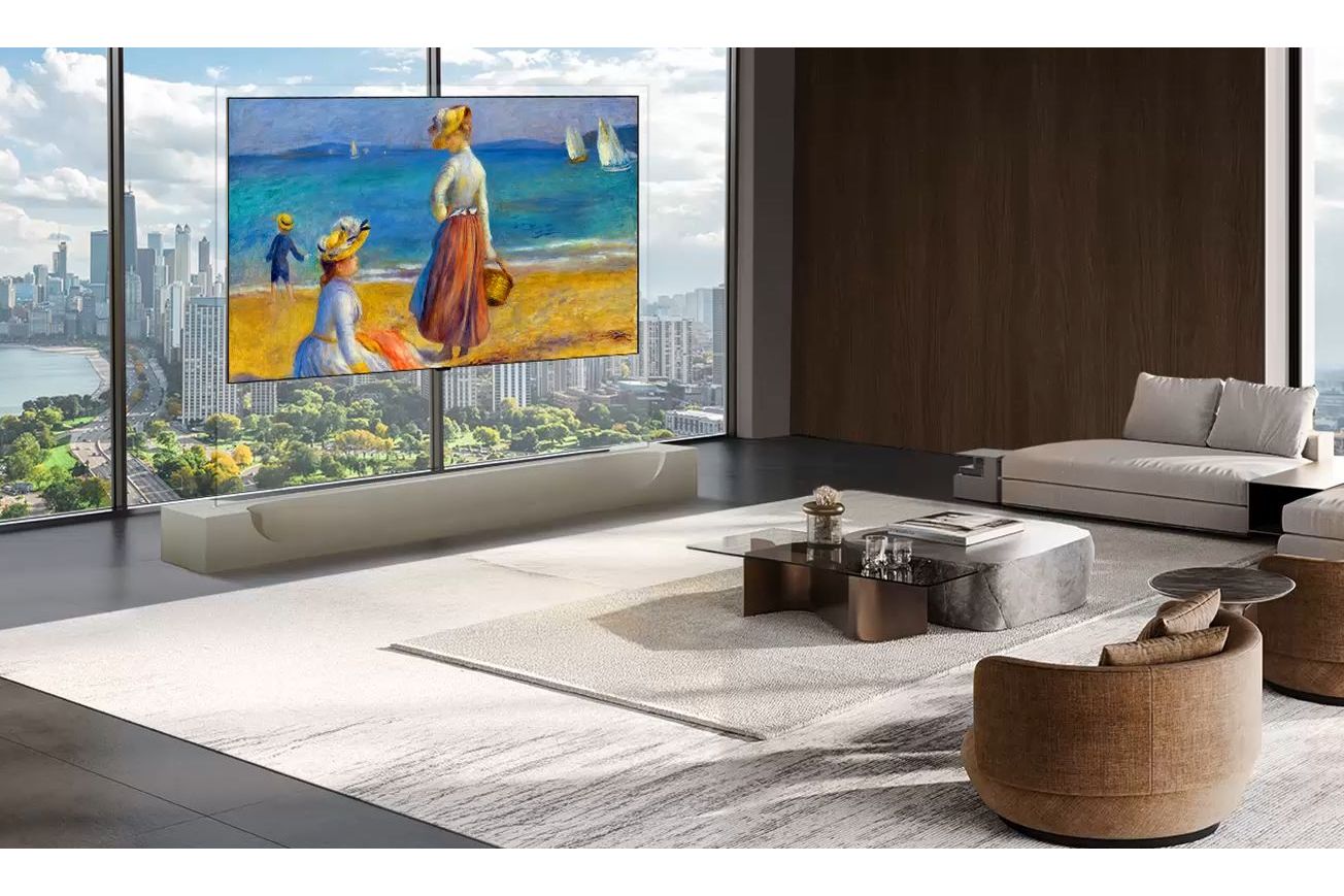 TV-apparater LG OLED77W69LA evo Wallpaper 4K AI TV 2026