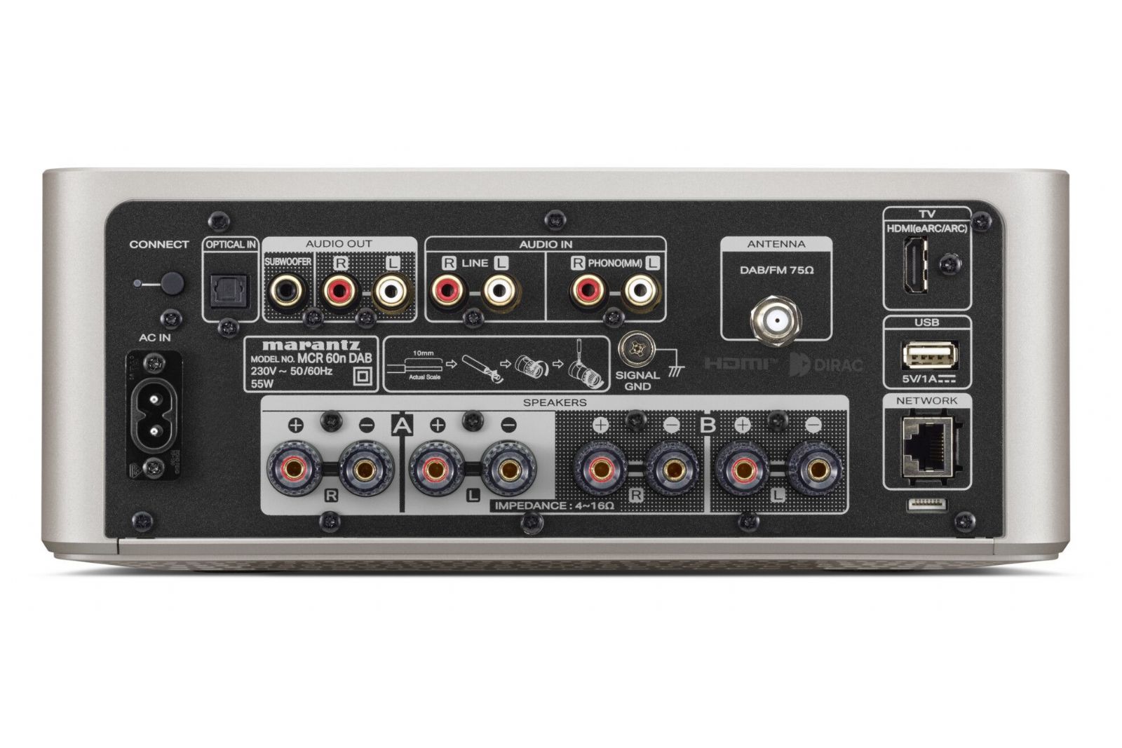 Förstärkare Marantz MCR 60n DAB