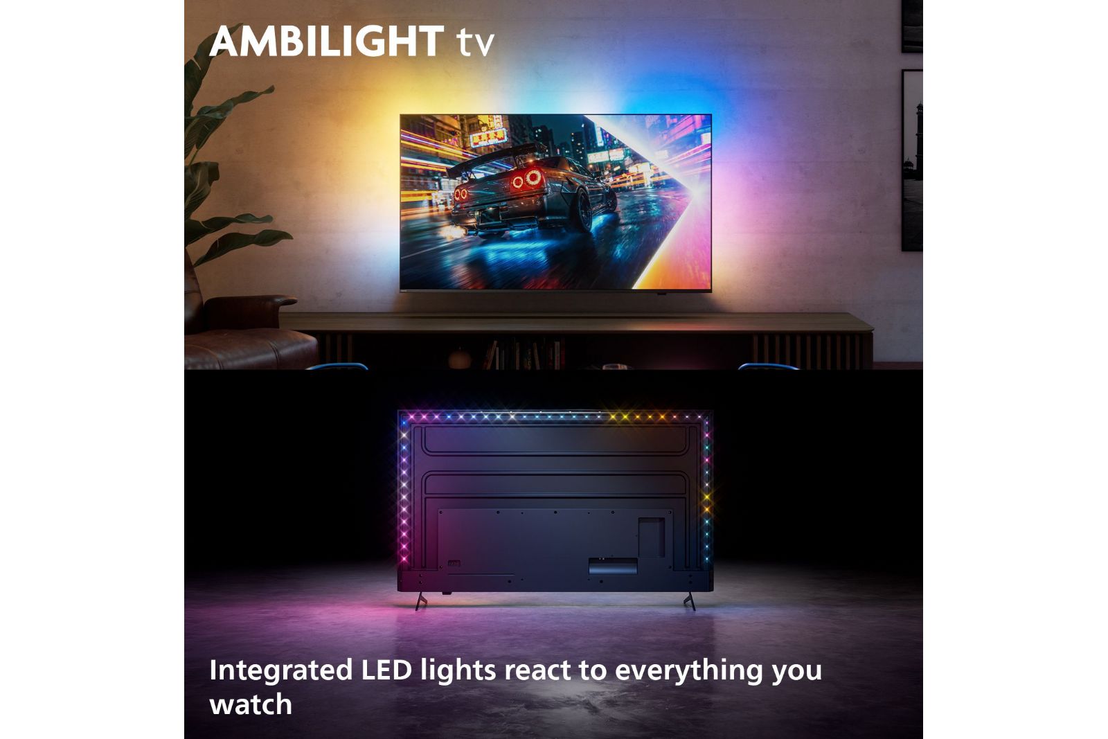 TV-apparater Philips 65MLED901/12 MiniLED Ambilight TV 2026