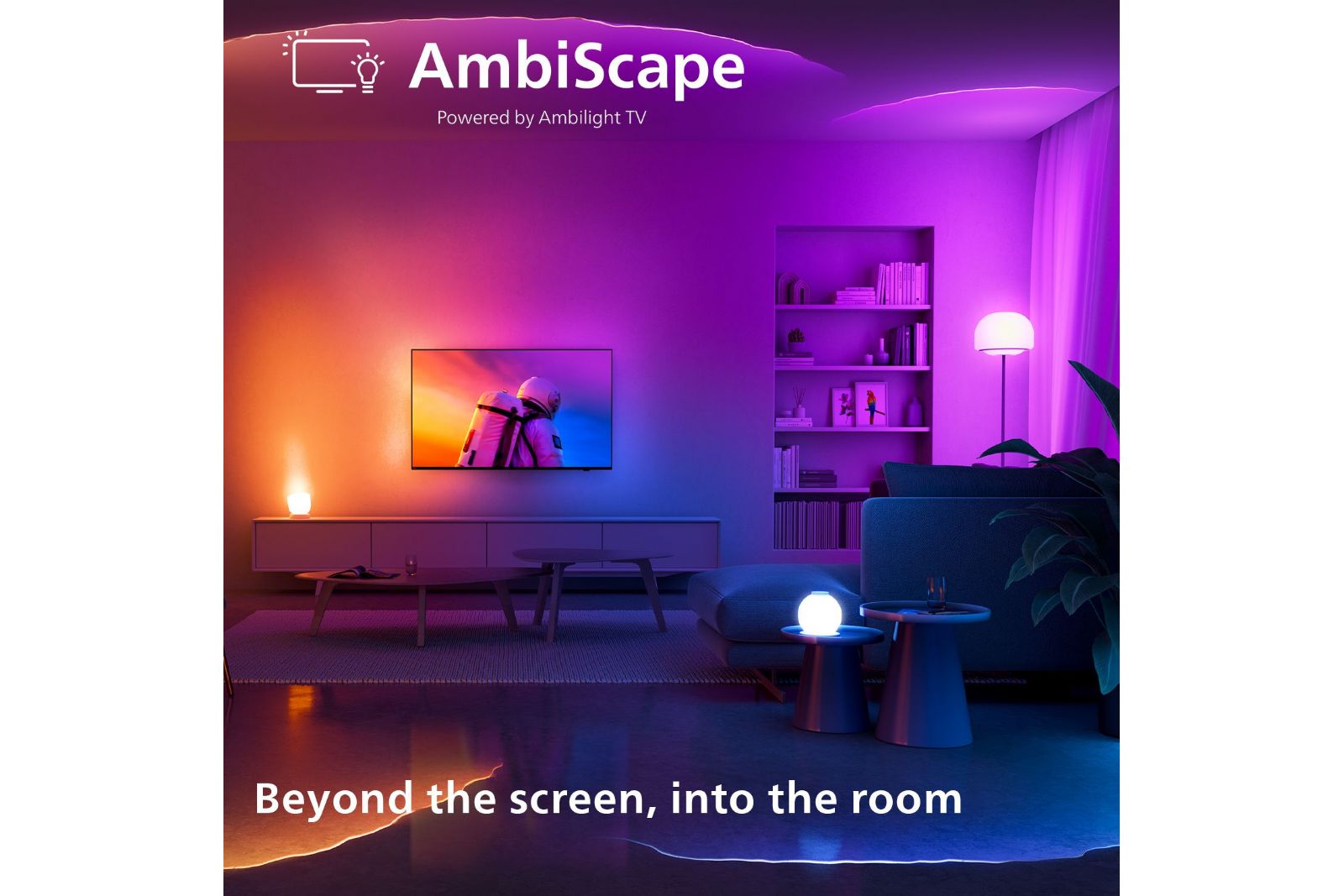 TV-apparater Philips 65MLED901/12 MiniLED Ambilight TV 2026