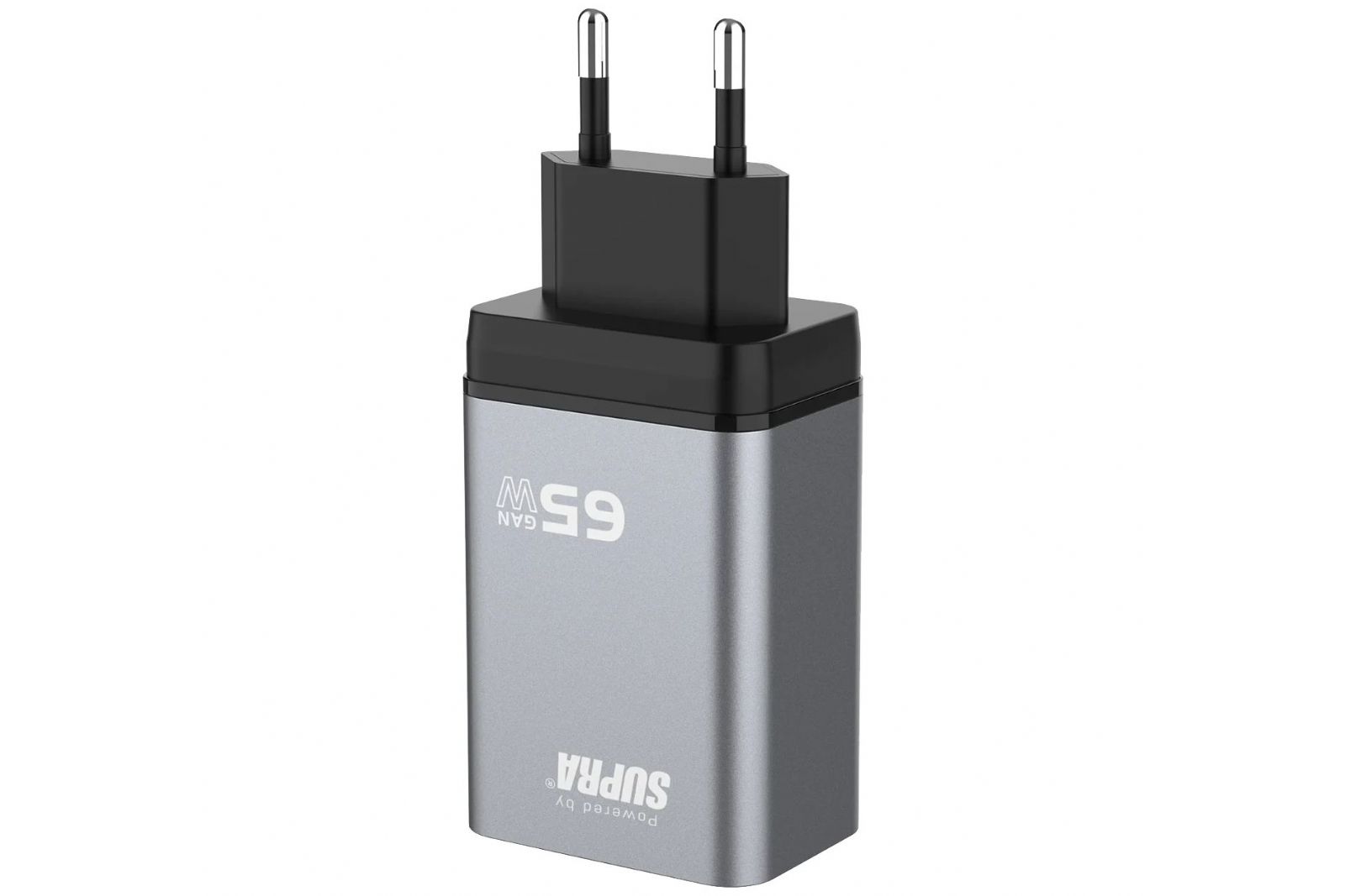 Tillbehör Supra PowerPilot 3-Port GaN Fast Charger 65W