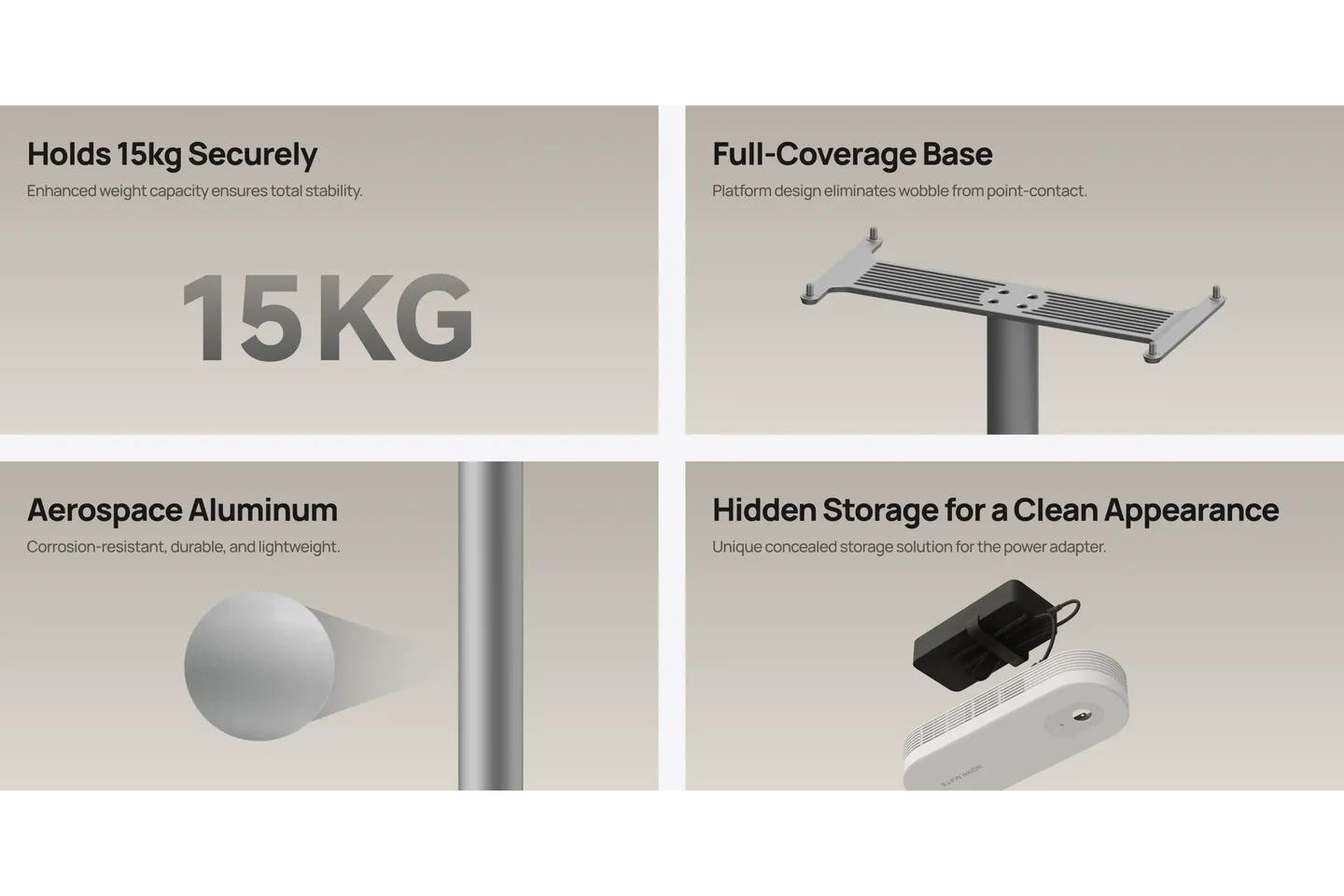 Tillbehör XGIMI Ceiling Mount (Interface B) Titan Noir