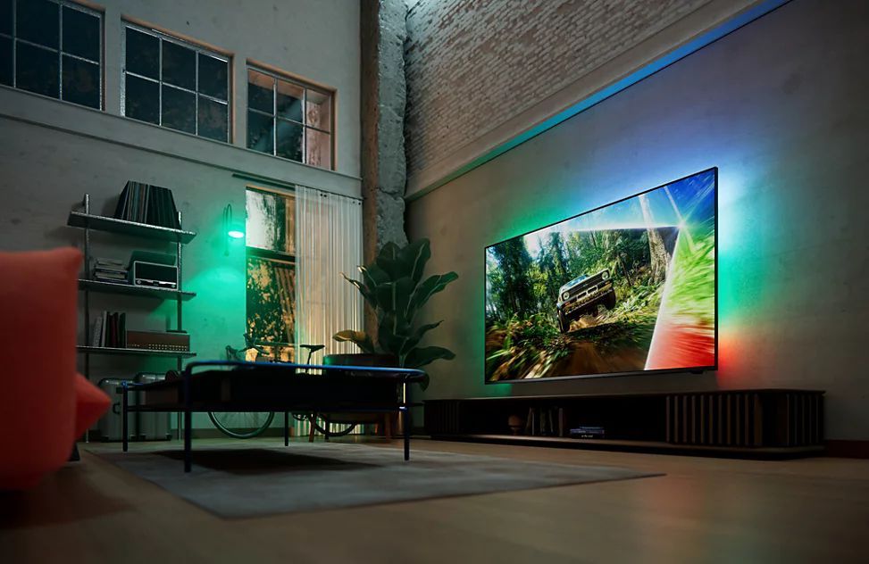 TV-apparater Philips 85MLED981 RGB MiniLED Ambilight TV 2026