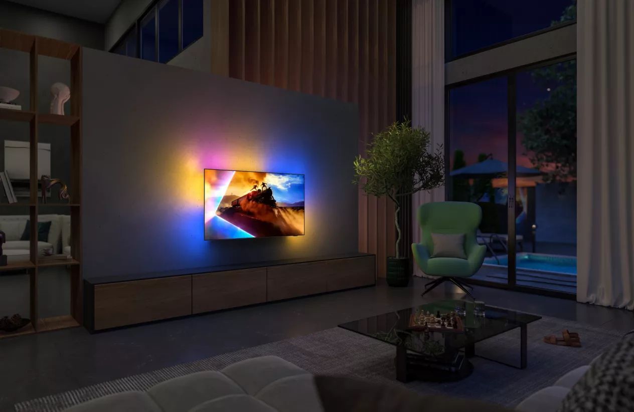 TV-apparater Philips 55OLED801 4K Ambilight Smart-TV 2026