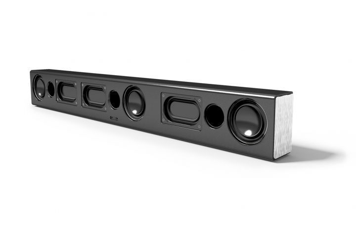 Soundbars Monitor Audio SB-2 Passiv soundbar utan förstärk. Demo