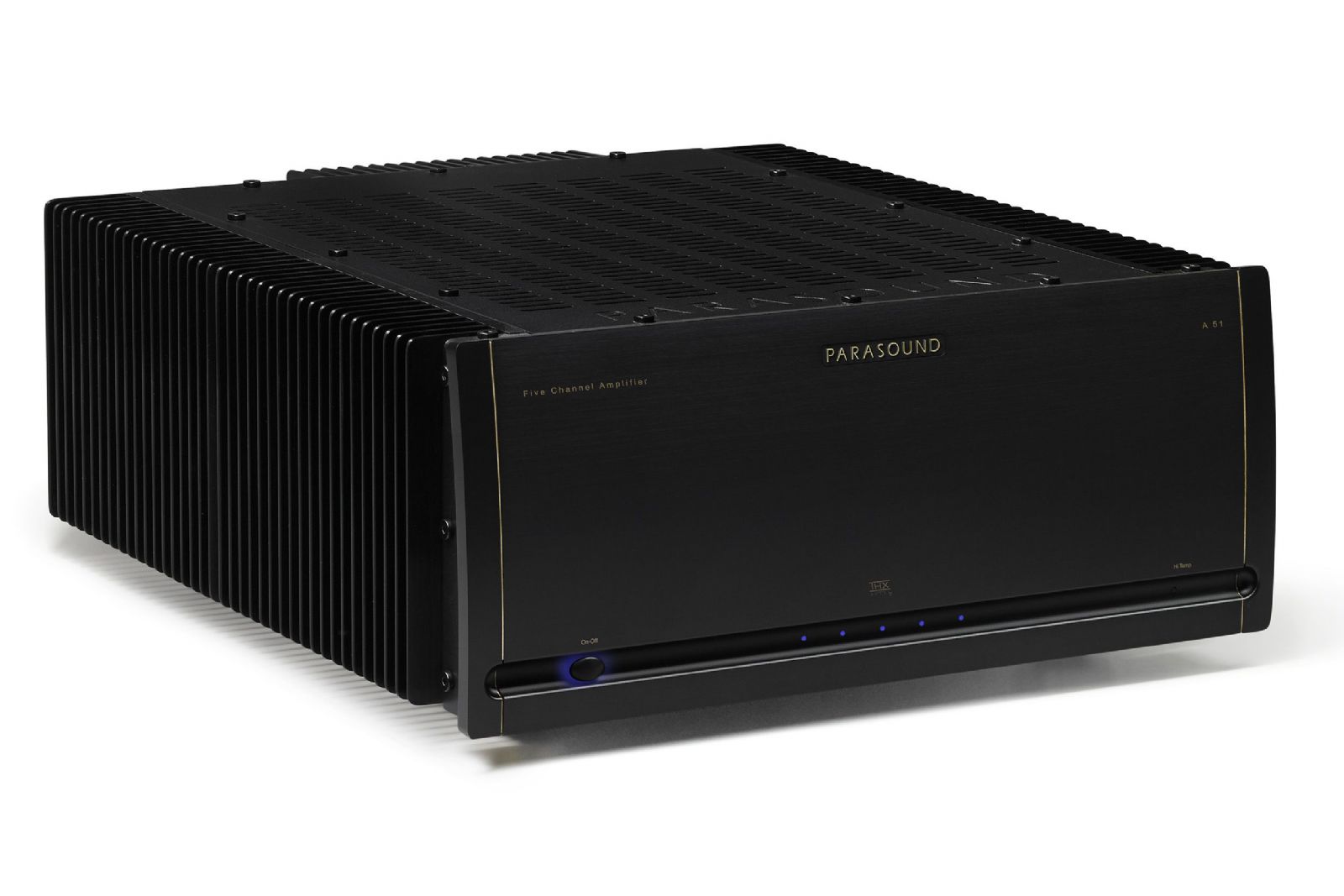 Förstärkare Parasound Halo A51, 5-kanals slutsteg Visning demo